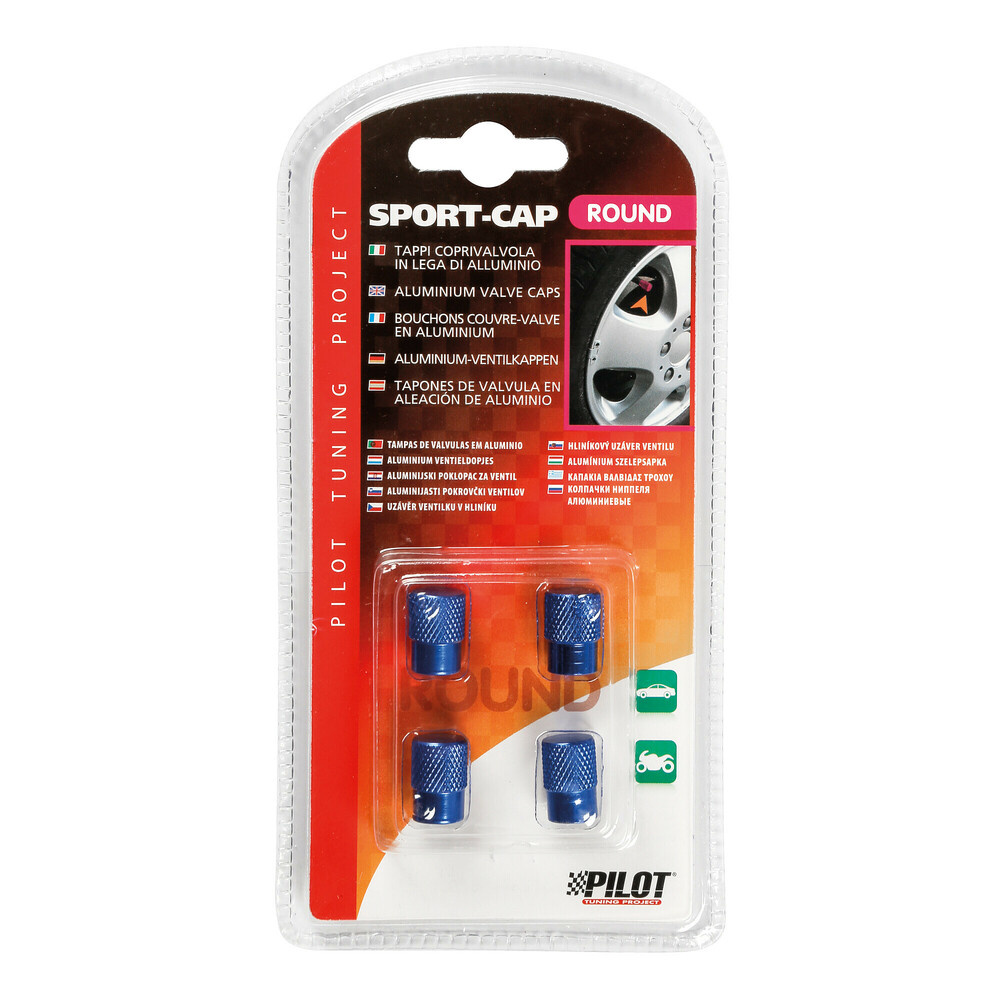 Lampa - Sport-Cap, set 4 bouchons de valve