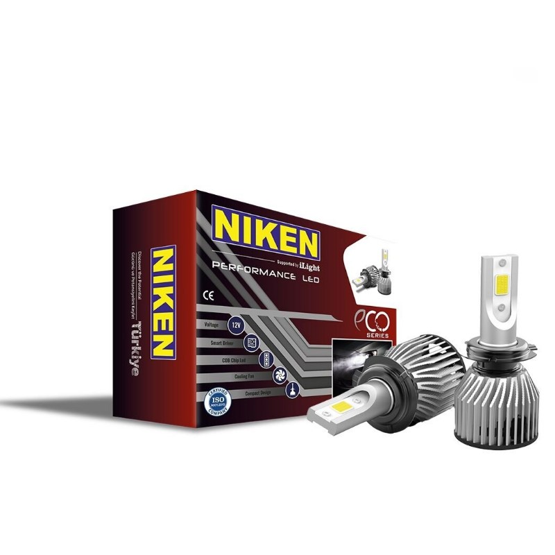 Kit d'ampoules de phare xénon H7 led niken eco