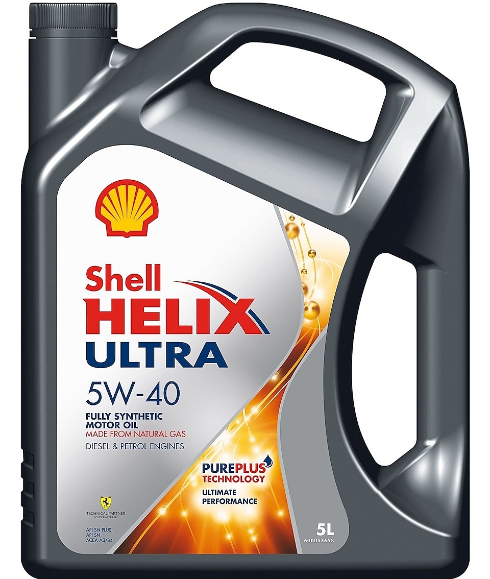Shell - Huile Moteur Synthétique 5W-40 Helix Ultra 5 Litres