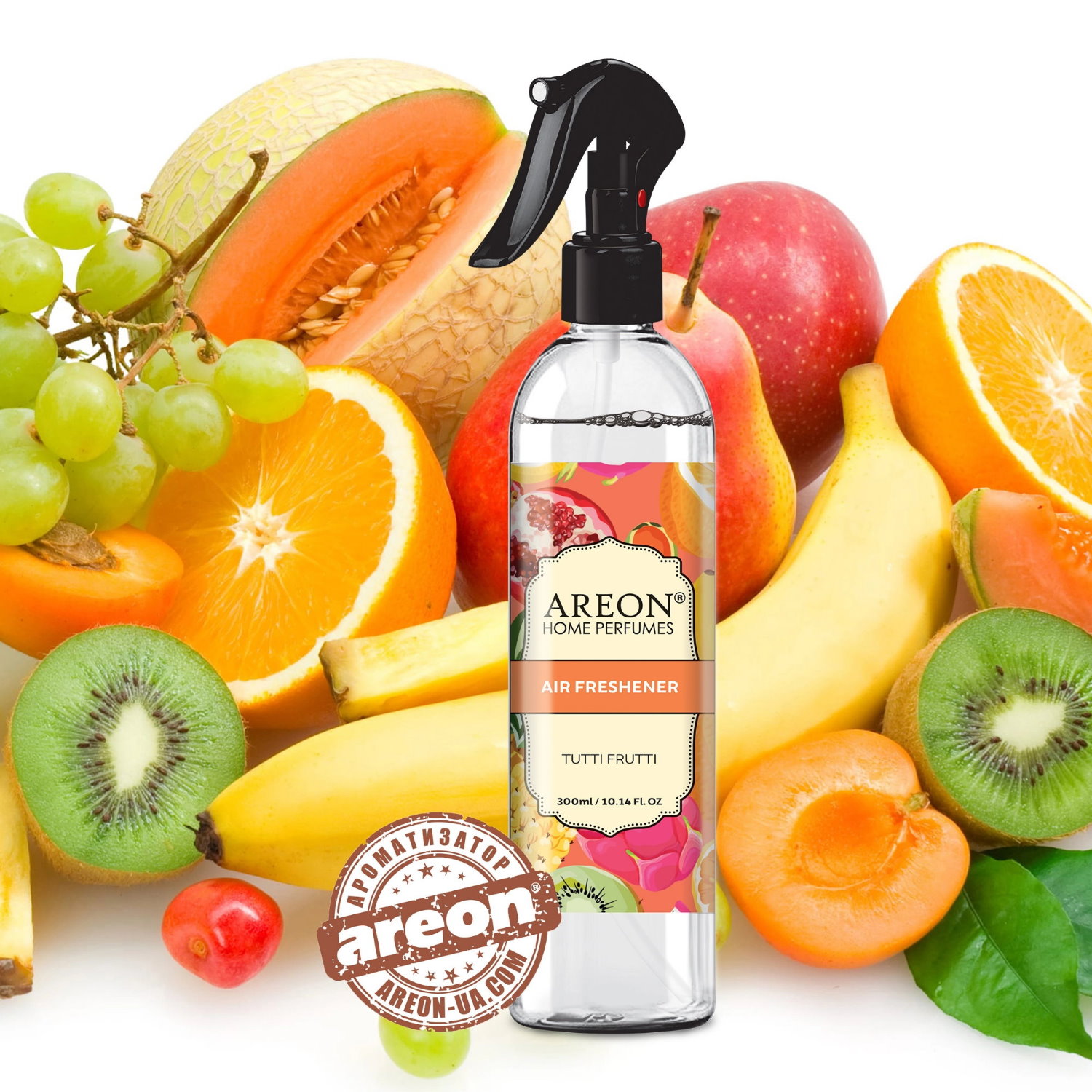 Areon Spray désodorisant 300ml -  Tutti Frutti