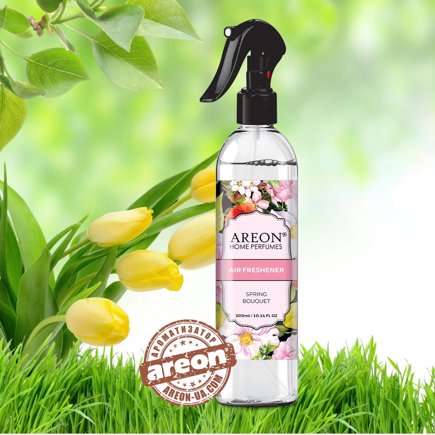 Areon Spray désodorisant 300ml -  Spring Bouquet