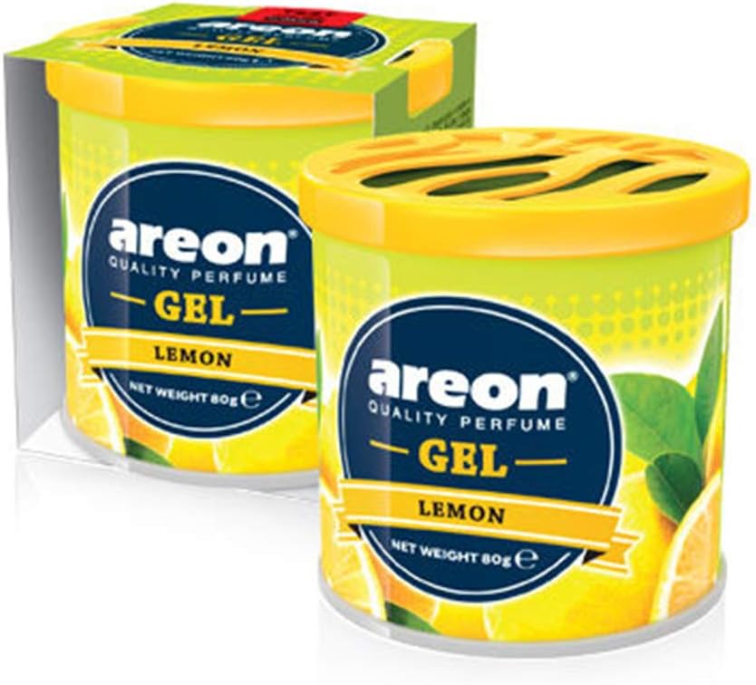 Désodorisant Gel lemon pour maison et Voiture