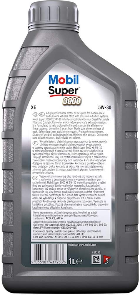 Mobil Super 3000 XE-50W30  1L