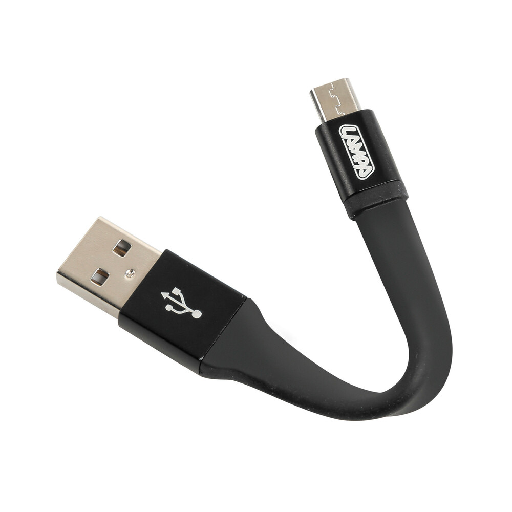 Porte-clé avec câble USB> USB Type-C - 10 cm